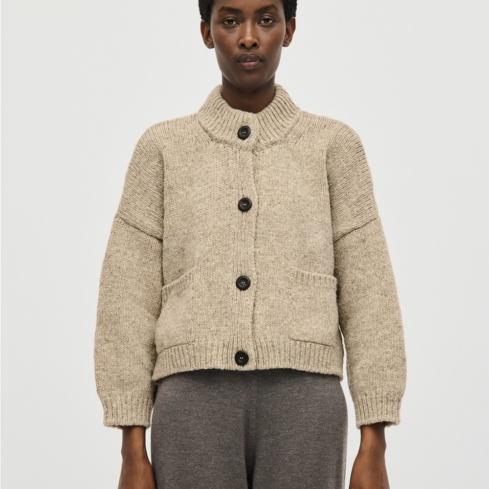 Babaa Women's Cardigan - no23 mist - Picture 4 of 6